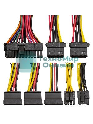 Блок питания ExeGate F500AS (EX292235RUS), 500Вт, 40мм, серебряный