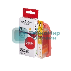 Картридж струйный Sakura 2936B004 (521 Y) для Canon, желтый, 8,4 мл., 530 к.