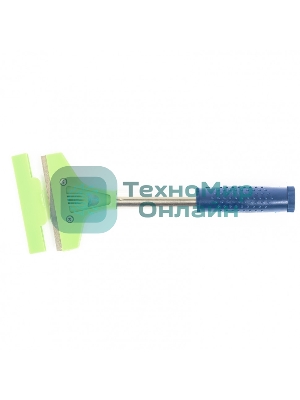 Скребок, фиксированное лезвие 100мм, металлич. обрезиненная ручка, 250 мм