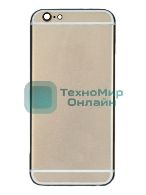 Задняя крышка для iPhone 6 (4.7) золотой