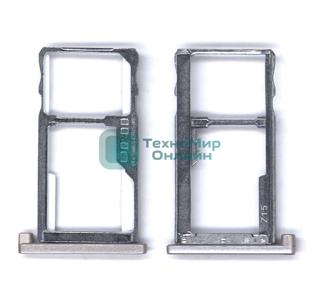 Лоток для SIM-карты Meizu M5 золотой