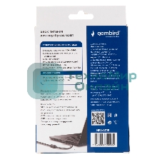 Блок питания Gembird для ноутбуков Asus, Toshiba 19В/3,42А, 65Вт, 1 штекер 5,5х2,5мм (NPA-AC19)