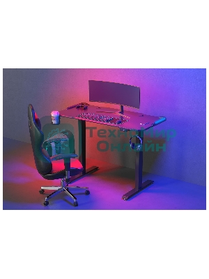 Стол игровой Cactus CS-ED-GbK столешница МДФ карбон, каркас черный