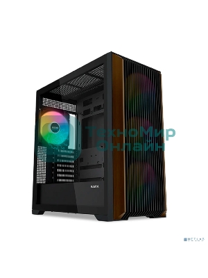 Корпус SAMA Z60, Midi-Tower, чёрный, 4 x 140 мм