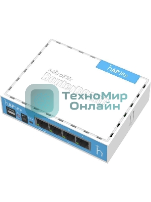 Беспроводной маршрутизатор Mikrotik RB941-2nD MikroTik RouterBOARD hAP lite
