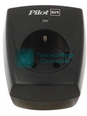 Сетевой фильтр Pilot BIT 1 розетка Surge Protector Pilot BIT 1 outlet