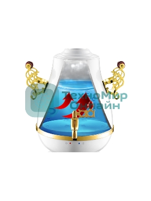 Самовар Centek CT-0092 A (белый+рисунок+золото), 4.0л, 2300 Вт, поддерж.t + LED индикатор