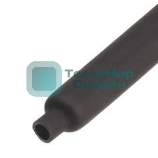 Трубка термоусадочная КВТ ТУТнг-80/40 черный (уп.25 м) 60099