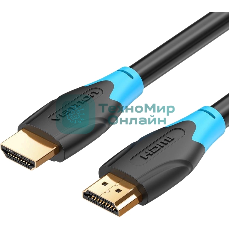 Кабель Vention HDMI High speed v2.0 with Ethernet 19M/19M - 3 м
