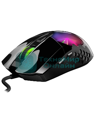 Мышь проводная Genius Scorpion M715 черный, 7200 dpi, USB, кнопки - 6