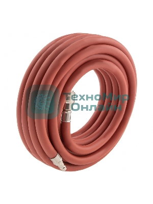 Шланг пневматический резиновый Stels 57021 10x16мм, 24 бар, армированный, быстросъем, 10 м