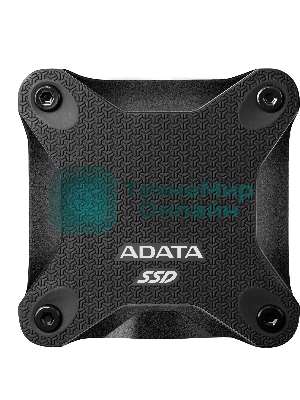 Внешний SSD ADATA SD620, 512Gb, USB 3.2 Gen 2 Type-A, R/W 520/460, черный