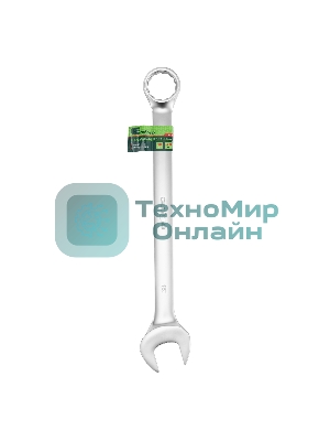 Ключ комбинированный Сибртех 38 мм, никелированный