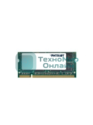 Оперативная память Patriot Signature, DDR4, 16GB (1x16 GB), 2666 MHz, CL19, SO-DIMM