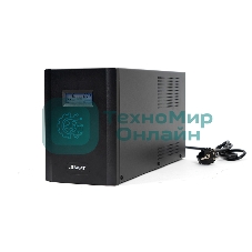 Источник бесперебойного питания SKAT-UPS 3000/1800 1800 Вт, с АКБ 9 А·ч 4 шт, меандр. стабилизация напряжения