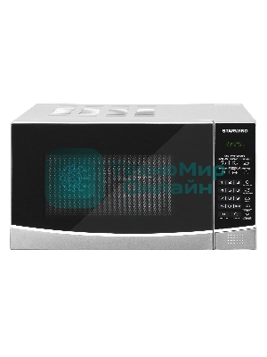 Микроволновая печь Starwind SMW3120 серебристый/черный, 20 л, 700 Вт, переключатели - сенсор