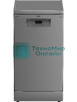 Посудомоечная машина Beko BDFS15020S, серебристый, 44.8 см, 10 компл., сушка конденсационная, 49 дБ, класс A