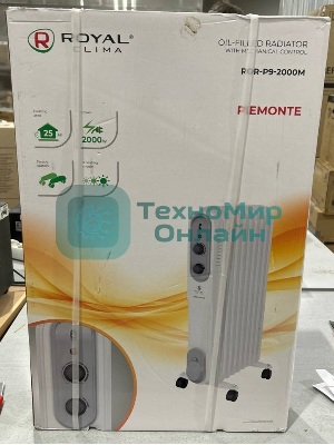 (Поврежденный товар) Обогреватель масляный Royal Clima ROR-P9-2000M [См.описание!]