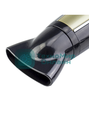 Фен Galaxy GL 4316 черный/золотистый, 2200 Вт