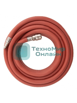 Шланг пневматический резиновый Stels 57021 10x16мм, 24 бар, армированный, быстросъем, 10 м