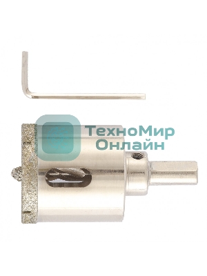 Сверло алмазное Matrix по керамограниту 40 х 67 мм