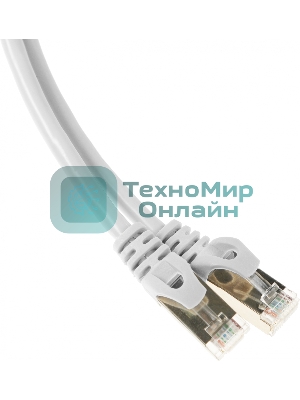 Патч-корд FTP Cablexpert cat.6, 7.5м, литой, многожильный, серый