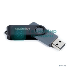 Флешка USB SmartBuy Twist black (SB008Gb2TWK), 8Gb, USB 2.0, R/W 15/5, черный