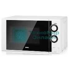 Микроволновая печь BBK 20MWS-704M/W белый, 20 л, 700 Вт, переключатели - поворотный механизм